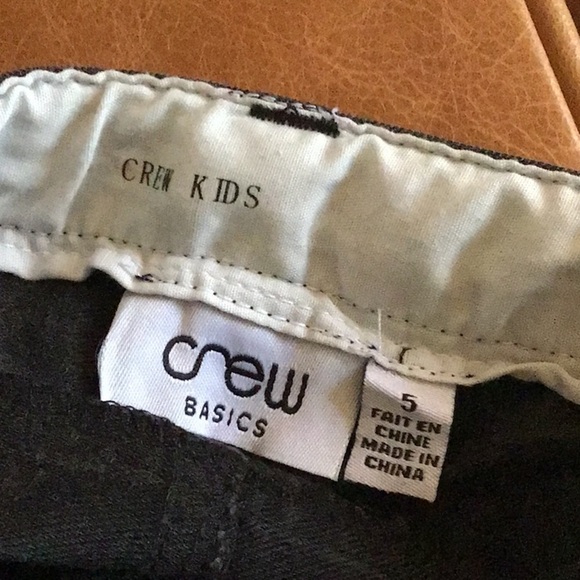 Crew Kids Black Unisex Slim Stretch Jeans Size 5 - Picture 7 of 7